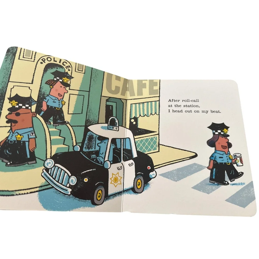 I'm a Police Officer Tinyville Town Board Book Brian Biggs Abrams Appleseed
